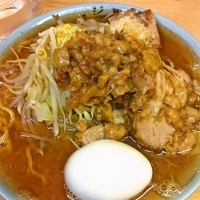 「ラーメン（ニンニクアブラ）」@ラーメン富士丸 北浦和店の写真