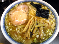 「ラーメン（750円）」@中華そば べんてんの写真