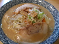 「野菜らー麺700円」@長州ラーメン 万龍軒 富士見店の写真