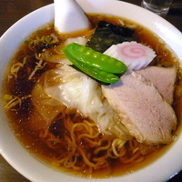 「ワンタンメン 700円」@はつねの写真