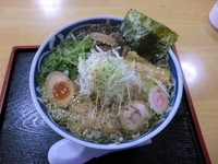 「奥久慈軍鶏ラーメン（塩）中盛り」@奥久慈ラーメン なかざわの写真