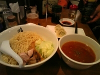 「魚介トマトつけ麺」@らぁ麺 汁八番の写真