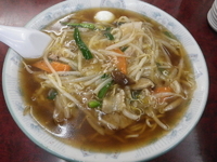 「さんまーめん+半ギョーザ」@三幸苑 港南台店の写真