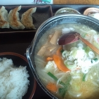 「タンメン780円+定食セット260円」@登竜 本店の写真