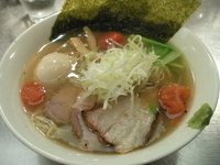「鶏と魚介の芳醇特製塩ラーメン」@麺処 ほん田 東京駅一番街店の写真