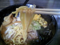 「味噌ラーメン+半チャーハン(ランチセット・麺かため) 630円」@どさん子大将 北糀谷店の写真