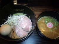 「魚介豚骨特製つけ麺」@麺屋 ほたるの写真