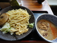 「つけ麺（800円）+ミニ丼（10円）」@らーめん鈴家の写真