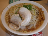 「熟成醤油ラーメン（680円）大盛り（100円）」@秋葉らーめん 一花の写真