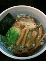 「濱塩らあ麺 ￥680」@濱塩らぁめん 白虎の写真