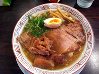 「肉ラーメン(肉増し)」@濃厚中華そば・つけ麺 なおじの写真