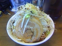 「雷味噌（大、ヤサイ増し） 780円」@雷 北松戸本店の写真