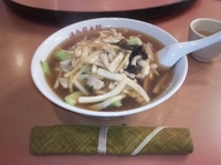「豚肉の細切り炒めラーメン【680円】」@中華料理  清香楼 本館の写真