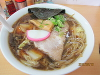 「焼きしょうゆラーメン」@ラーメン専門店かわぶちの写真