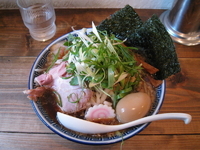 「特背脂醤油ラーメン:950円」@井田商店の写真
