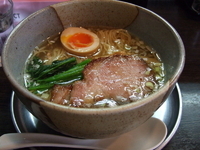 「ラーメン（細・塩）」@麺屋 番の写真