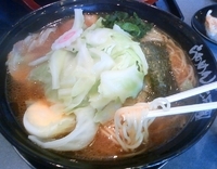 「中華そば竹食堂+大盛+キャベツ」@らあめん花月嵐 子安店の写真