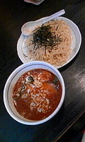 「担々つけ麺（小盛）700円」@桃天花の写真