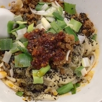 「汁なし担々麺」@万豚記 アーバンドックららぽーと豊洲店の写真