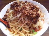 「坦々ラーメン（ニンニク・ヤサイ）」@ラーメンアキラの写真