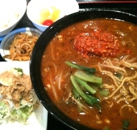 「四川タンタン麺セット900円」@中国飯店 真味の写真