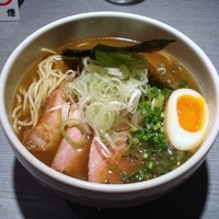 「鶏油（塩・中太麺） 730円+チャーシュー 100円」@喜乃壺の写真