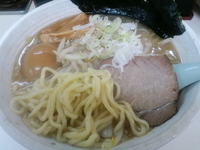 「瀬戸内ラーメン 550円(本日のサービスメニュー、通常価格は65」@ラーメン大学 蒲田店の写真