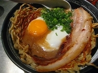 「目玉焼麺」@焼麺 劔の写真