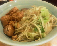 「焼きラーメン（小、ヤサイ+ニンニク） 700円」@肉汁らーめん 公 kimiの写真