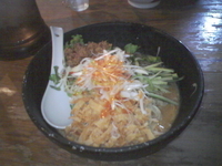 「冷やし坦々麺、大盛」@横濱家 鶴川店の写真