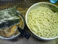 「つけめん（しょう油）中盛+味玉」@めん屋 元助 平塚店の写真