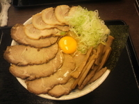 「油そば大肉マシ（￥950）」@東池袋大勝軒直伝 金太郎 綱島店の写真