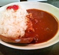 「とろぽた洋風つけめん+100円カレー（750円+100円）」@とろポタラーメン 大美屋の写真