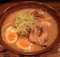 「味噌らーめん（700円）+味玉（ぱど）」@北海道らーめん 陣 草加店の写真