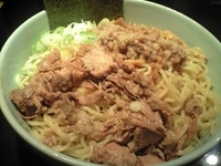 「脂そば（大盛）」@背脂醤油 のあの写真