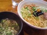 「あさりのアッサリあえつけ（限定） 800円」@はりけんラーメンの写真