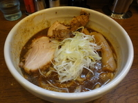 「濃厚煮干そば大盛+ヘタ肉 800+50=850円」@麺処 慶の写真