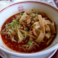 「屋台タンタンメン（半ライス付き） 893円」@四川菜苑の写真