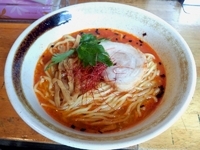 「辛い醤油らーめん 700円」@上州山賊麺 大大坊の写真