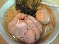 「塩ラーメン（750円） 大盛り（100円） 味玉子（100円） 」@菜の写真