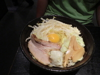 「大麺（大盛）+ライス」@らぁめん大山 アトレ川崎店の写真