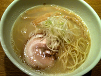 「鶏白湯（600円）」@中華そば 桃李の写真