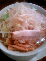 「ラーメン（野菜増し）」@ラーメンとスタミナ丼の店 鉄人 直成の写真