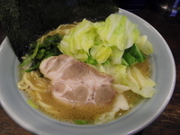 「キャベツラーメン」@横浜家系 ラーメン銀家の写真