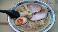 「塩ラーメン（680円）」@煮干鰮らーめん 圓の写真