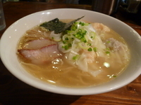 「特製わんたん麺 白だし」@八雲の写真