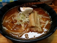 「辛しみそラーメン（750円）」@さっぽろラーメン 味七 歌舞伎町店の写真