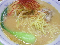 「軟骨ネギみそチャーシュー麺 580円」@中央自動車道 谷村PA 上りフードコートの写真