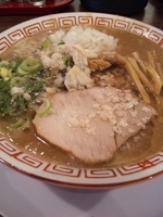 「中華そば(ガッツリ)【750円】」@濃厚中華そば・つけ麺 なおじの写真