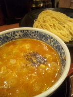 「辛味噌つけ麺（850円）」@麺場 いさのの写真